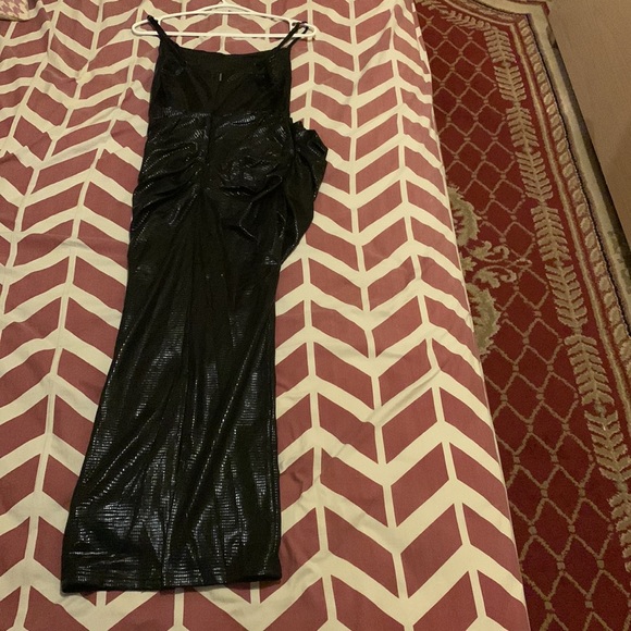 NWT Jluxlabel beautiful black dress with sleeves hands size S - Picture 9 of 17